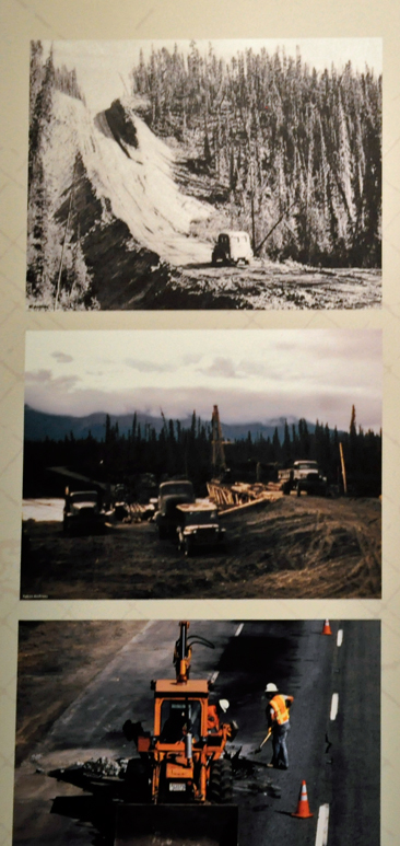 photos of building the Alaska Highway